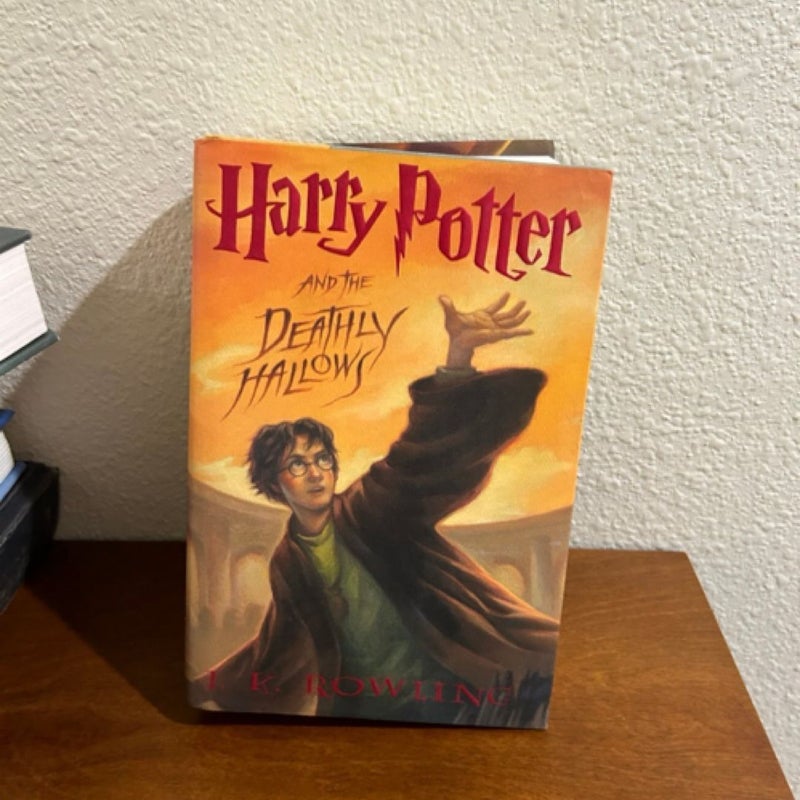 Harry Potter hardback books 4-7