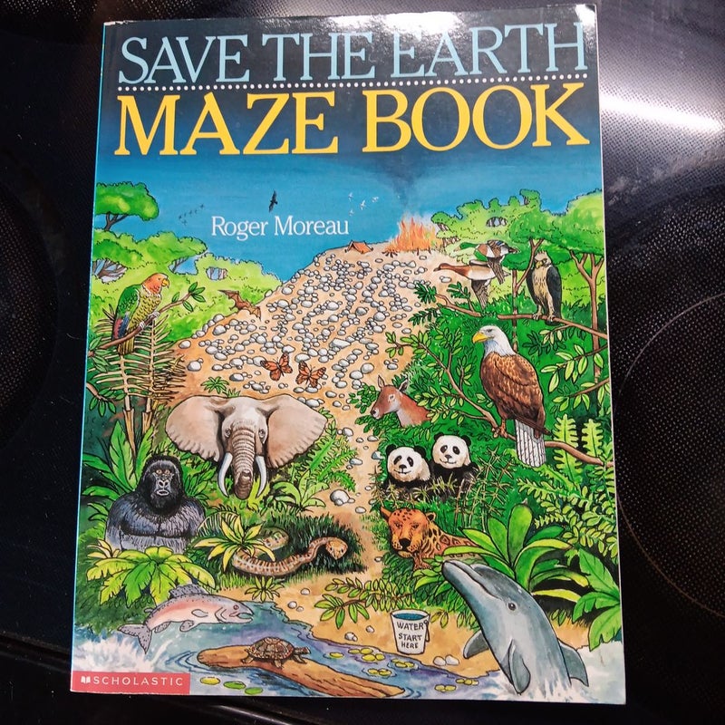 Save the Earth Maze Book