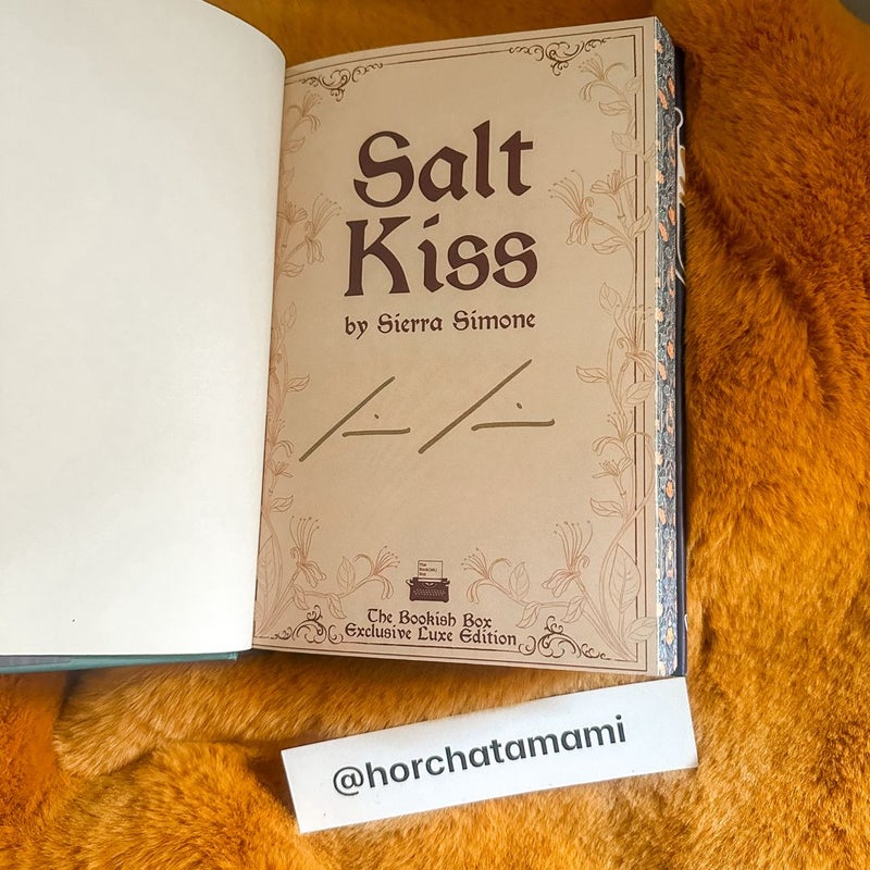 Bookish Box Salt Kiss