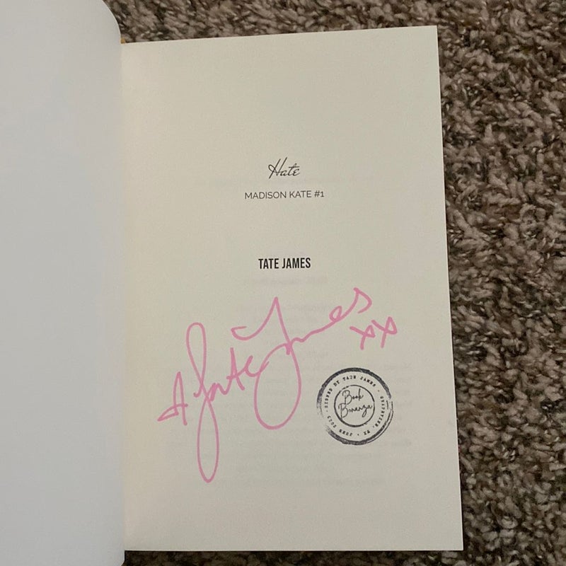 Hate Series (signed hardcovers)