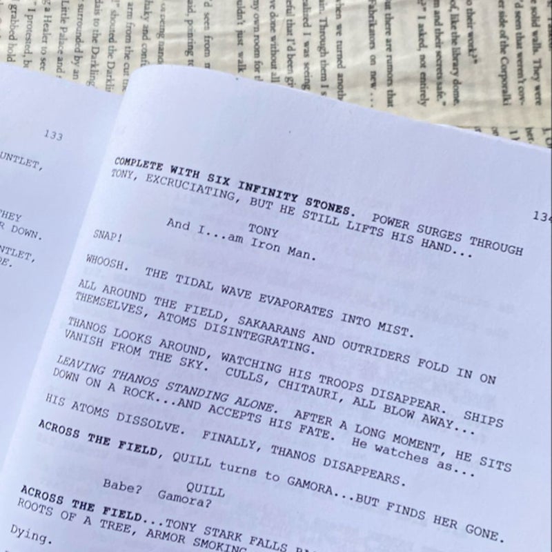 Avengers Endgame Script 