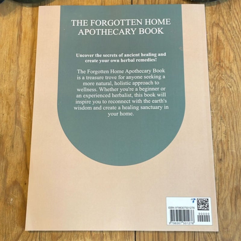 The Forgotten Home Apothecary Book