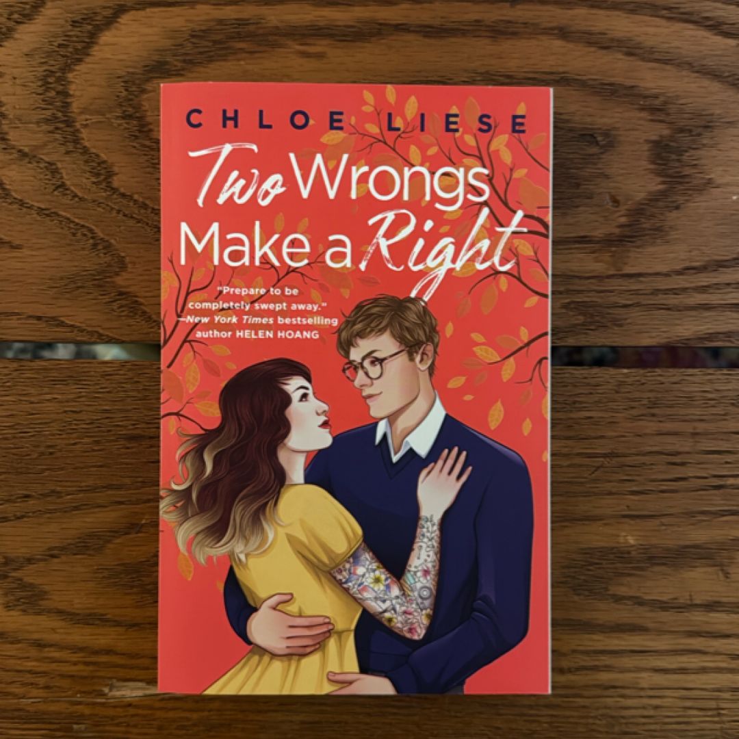 Two Wrongs Make a Right *signed / personalized*