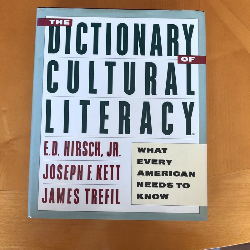 The Dictionary of Cultural Literacy