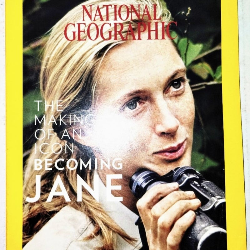 National Geographic Magazine October 2017: THE MAKING OF AN ICON - BECOMING JANE