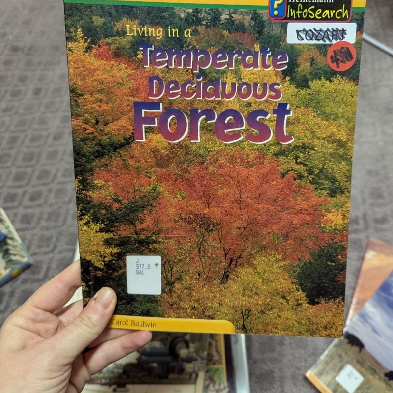 Living in a Temperate Deciduous Forest