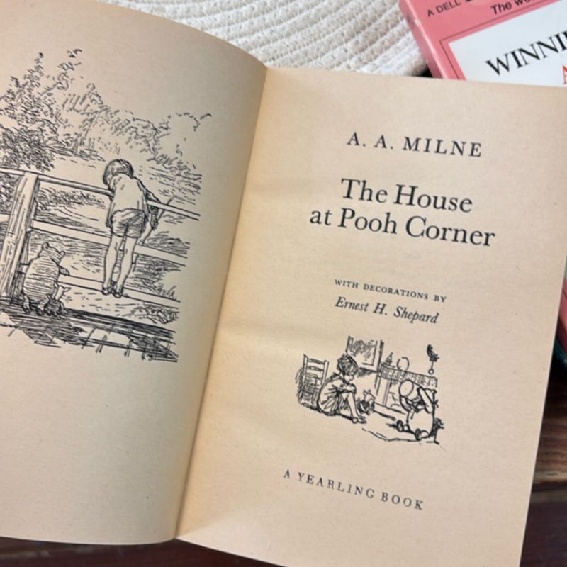 A. A. Milne Book Bundle Vintage 1950’s