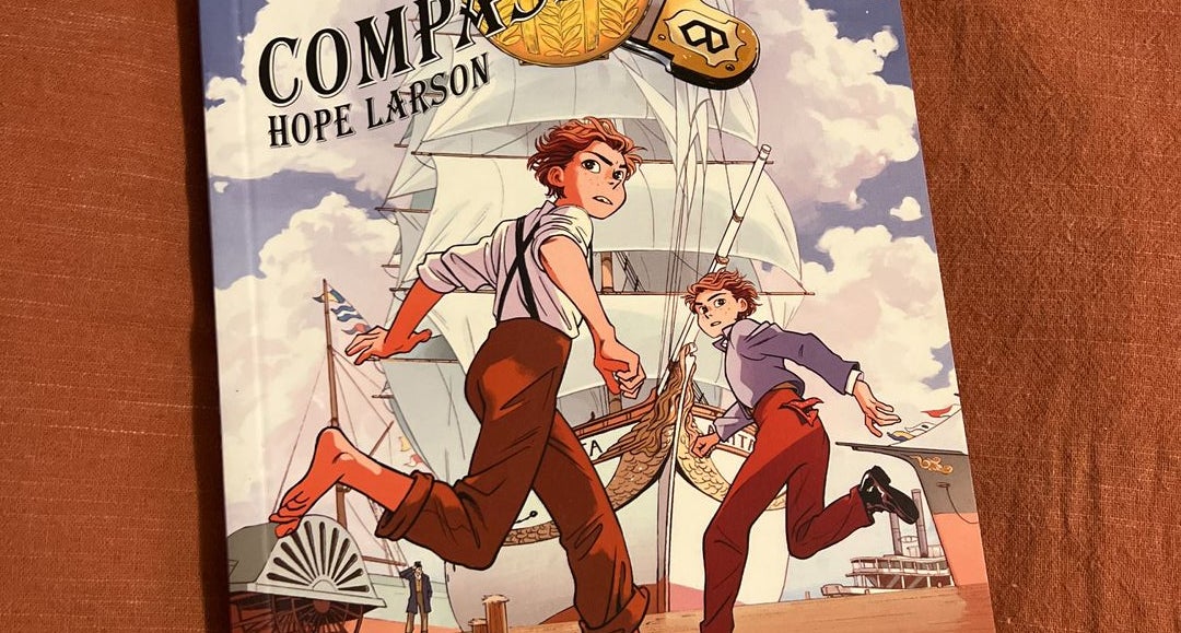Compass South by Hope Larson, Paperback