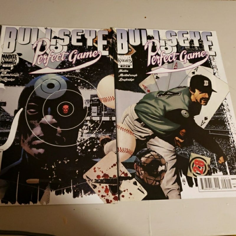 Bullseye: Perfect Game #1 & #2 Complete series Marvel Knights