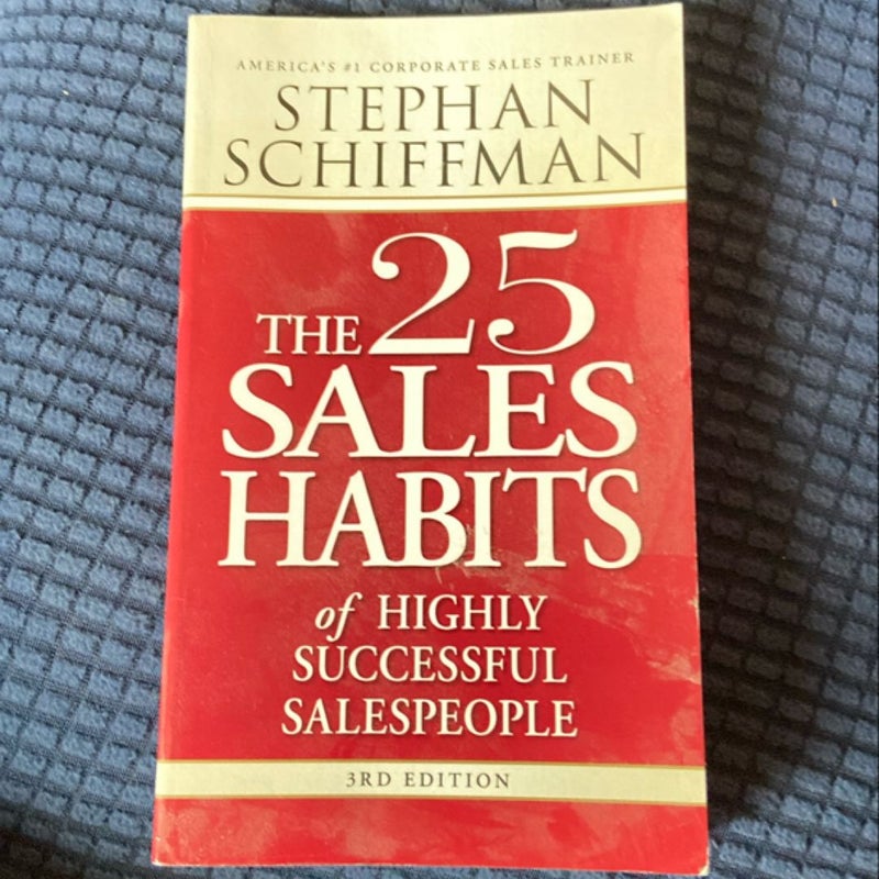 The 25 Sales Habits of Highly Successful Salespeople