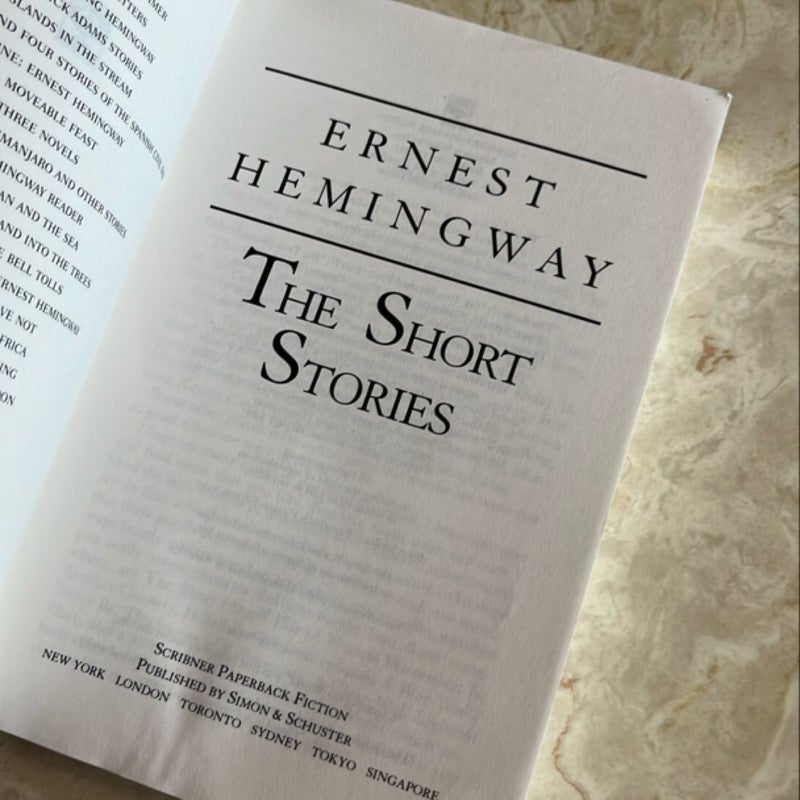 The Short Stories of Ernest Hemingway