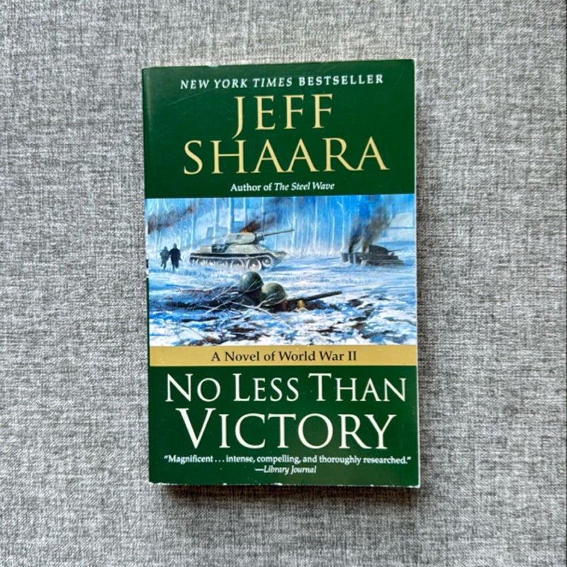 No Less Than Victory