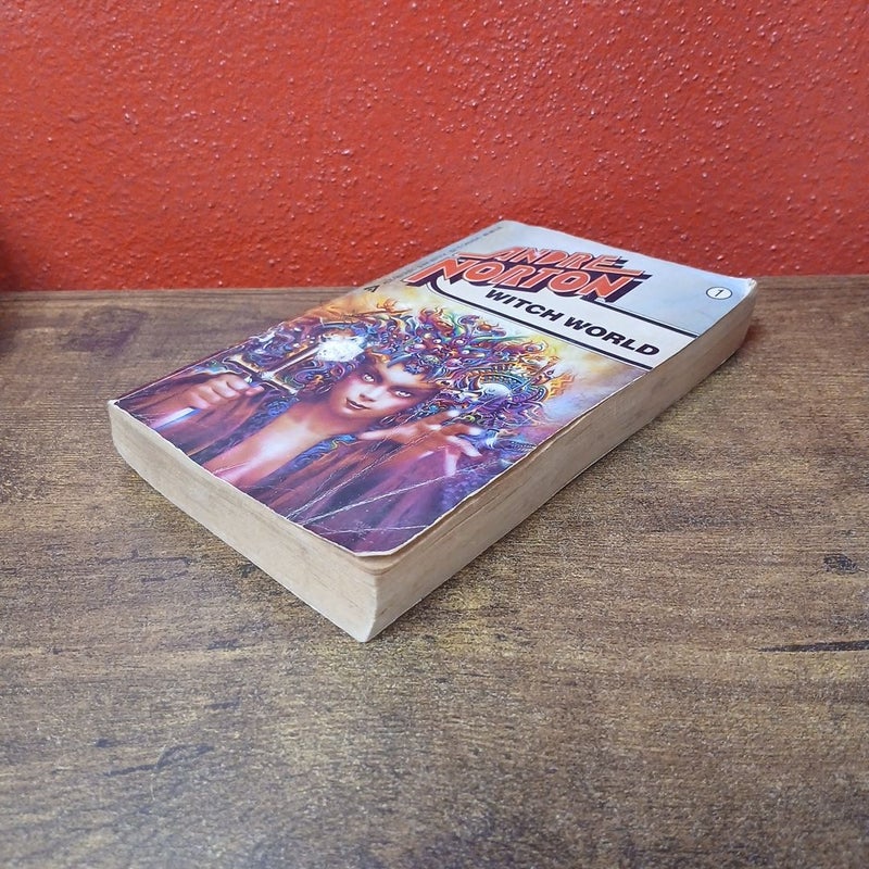 WITCH WORLD Vintage Fantasy Paperback Book Ace 1982