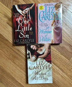 Lit of 3 paperbacks - One Little Sin, plus 2 more 