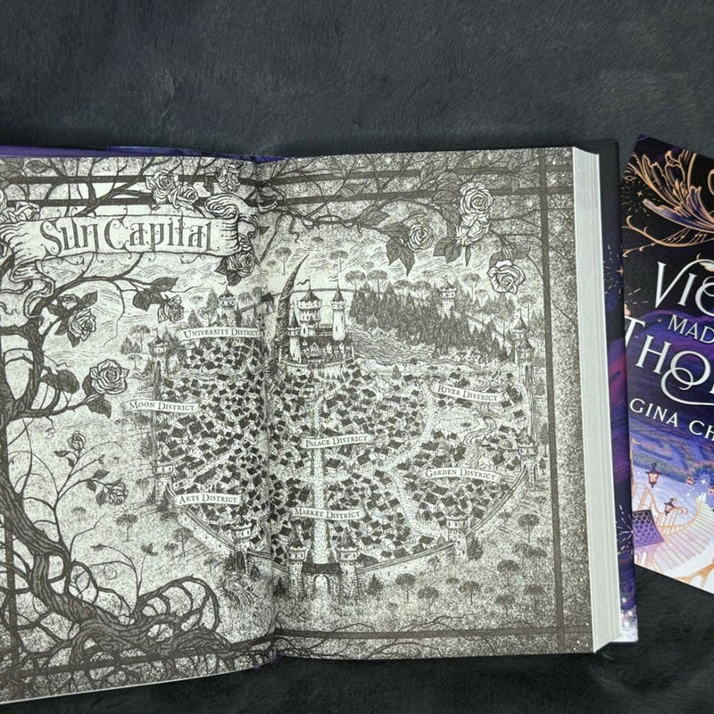 Violet Made of Thorns Owlcrate Signed Exclusive Edition