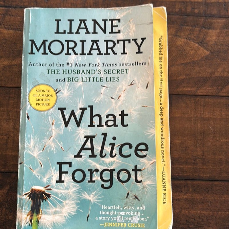What Alice Forgot