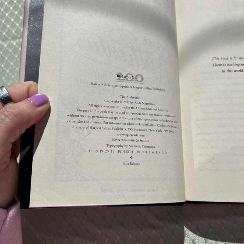 The Authentics (FIRST EDITION)