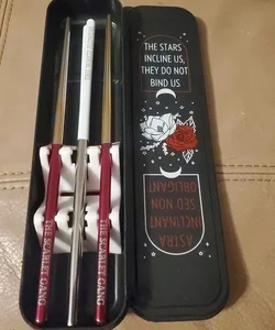 These Violent Delights chopsticks set