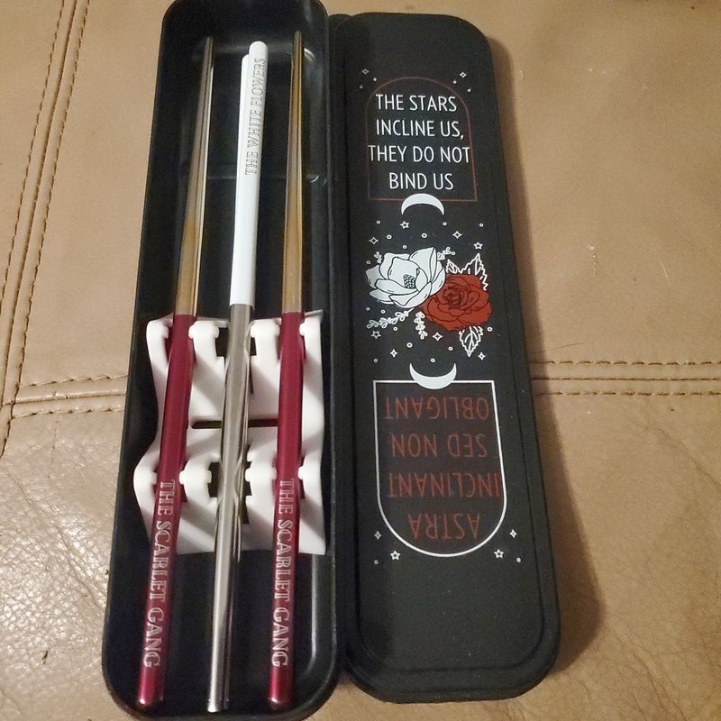 These Violent Delights chopsticks set
