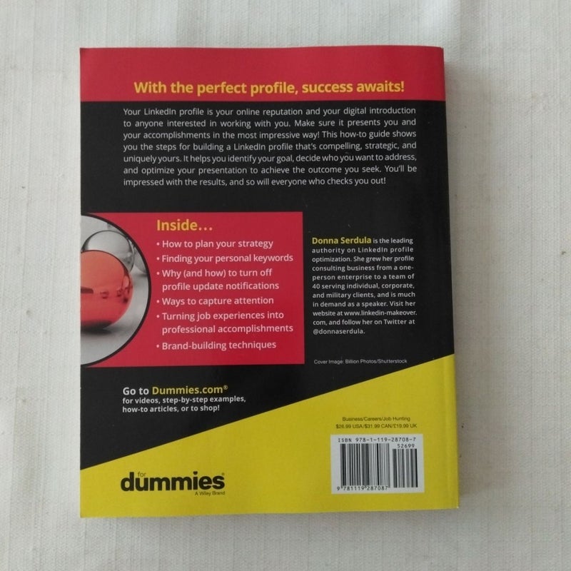 LinkedIn Profile Optimization for Dummies