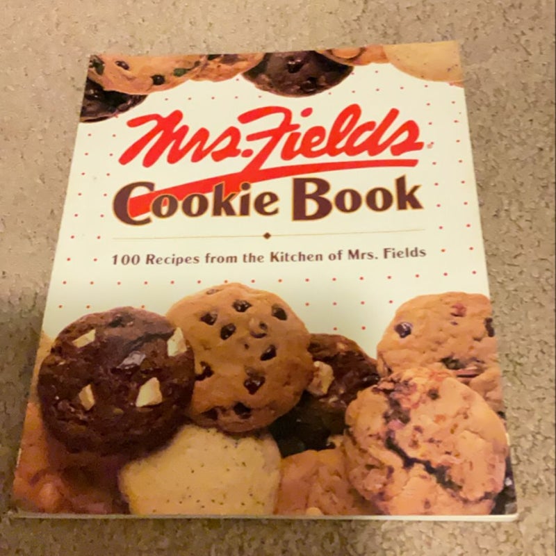 Mrs. Fields cookie book 