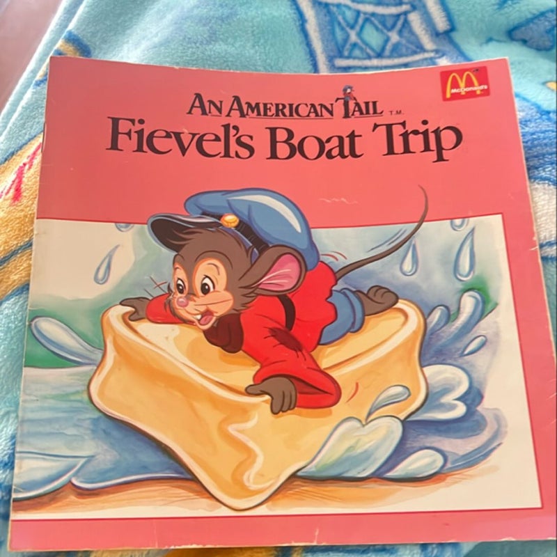 Vintage McDonald’s books from the 80s and all American tell Fievel goes west