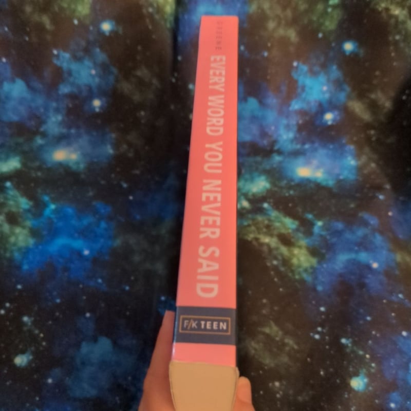 Every Word You Never Said