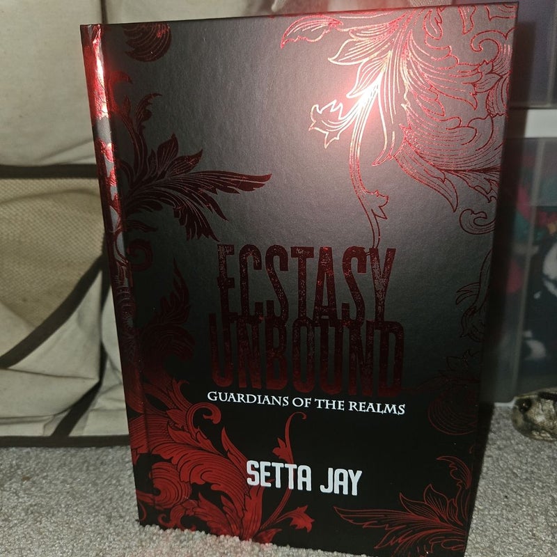 Ecstasy Unbound *sprayed edges* signed copy