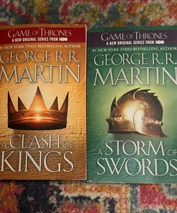 A Storm of Swords, A Clash of Kings