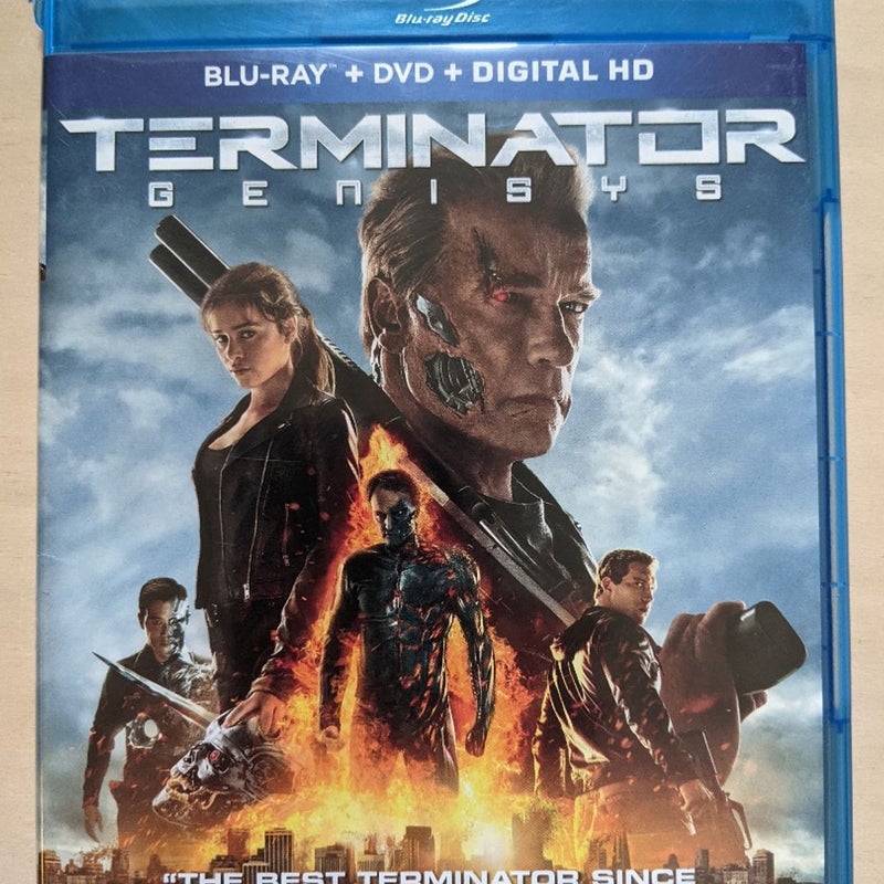Terminator Genisys Blu-Ray Disc 