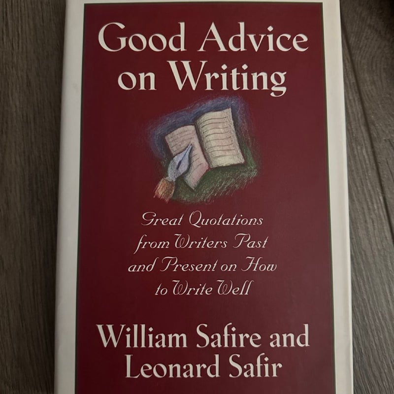 Good Advice on Writing