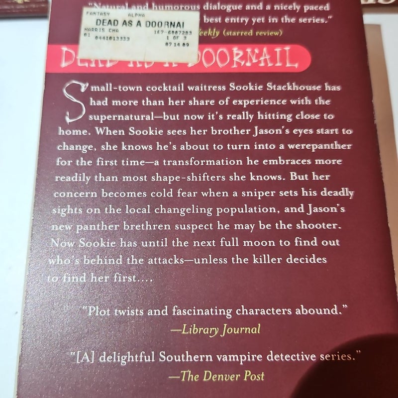 7 book bundle of sookie stackhouse books