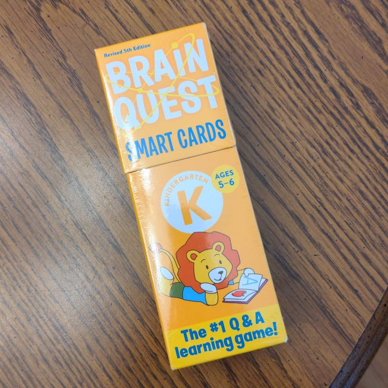 Brain Quest Kindergarten Smart Cards Revised 5th Edition