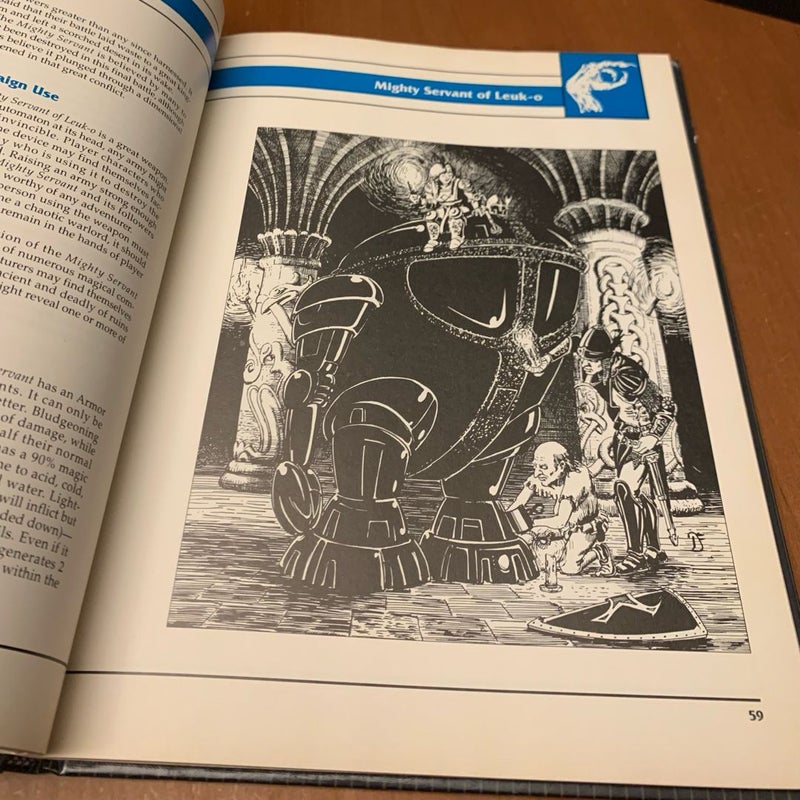 AD&D 2nd Edition Gamebooks: Dungeon Master Guide, Book of Artifacts, Legends and Lore