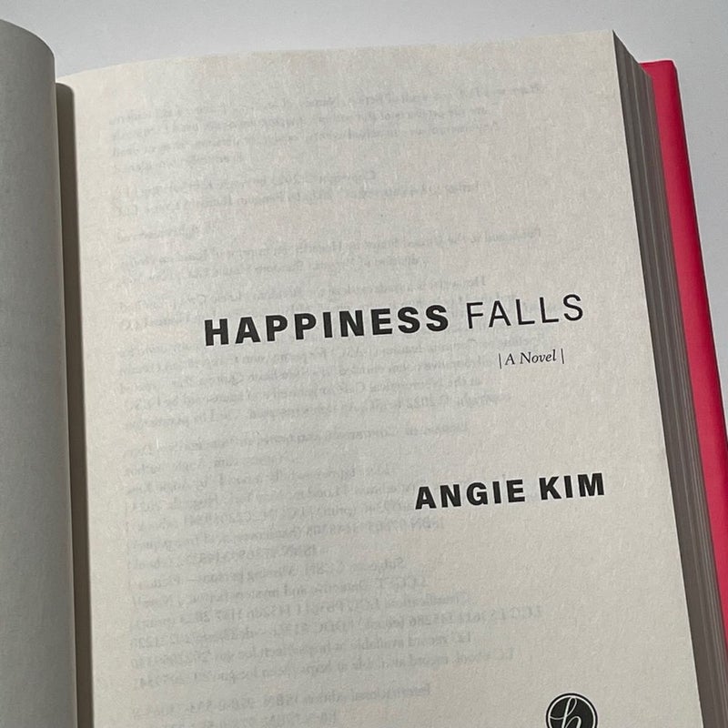 Happiness Falls by Angie Kim (Hardcover )