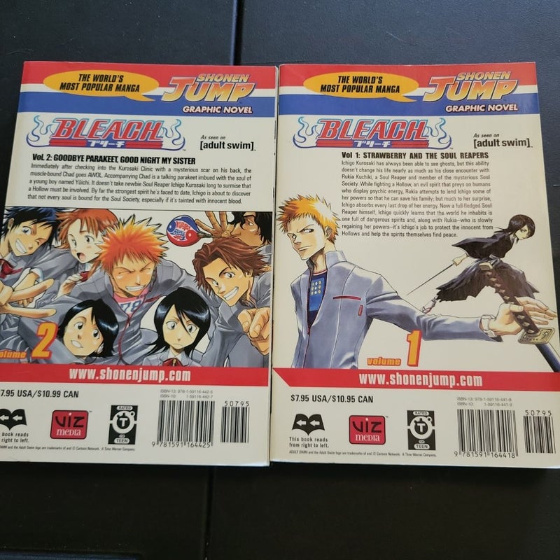 Bleach, Volumes  1-8 