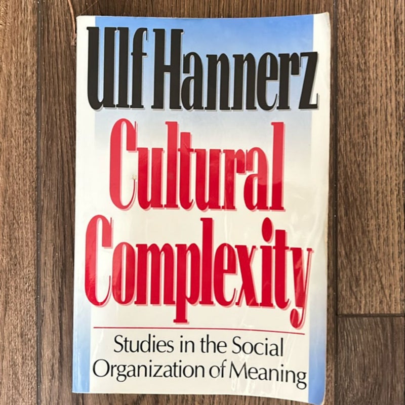 Cultural Complexity