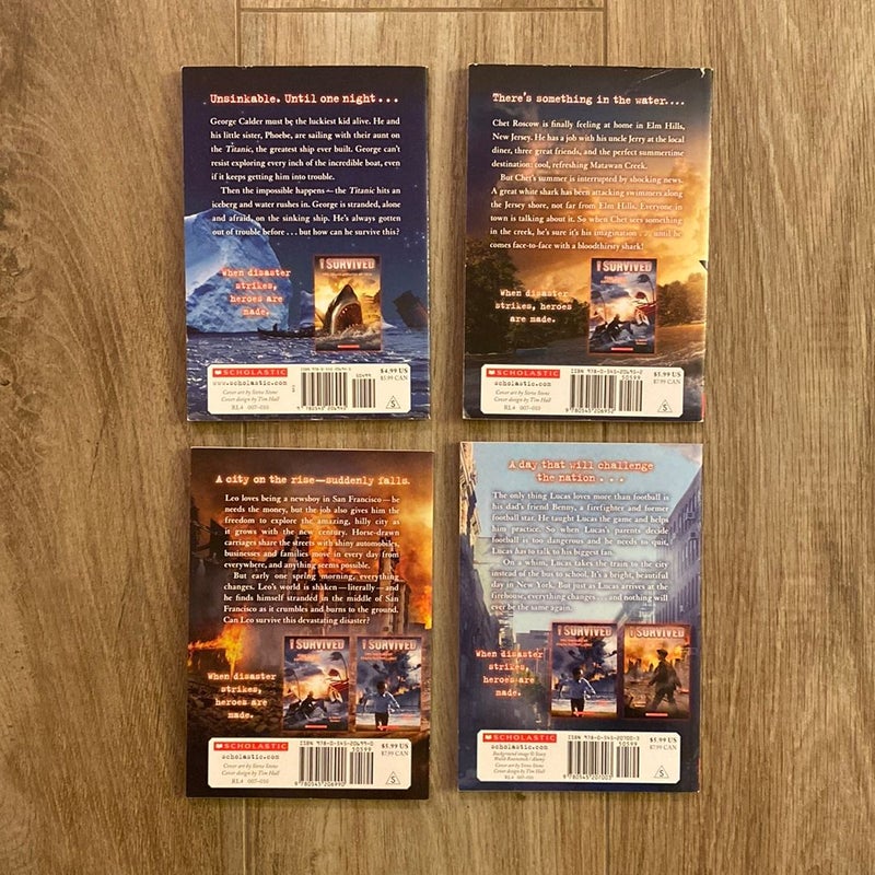 I Survived Ten Book Boxed Set