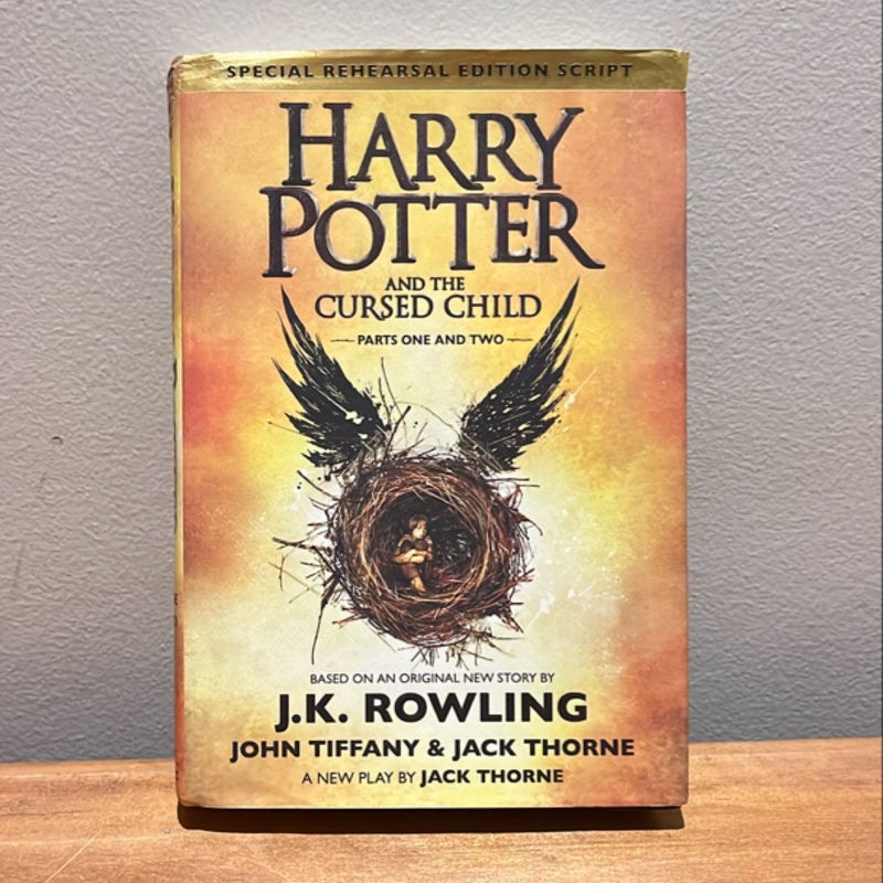 Harry Potter and the Cursed Child Parts One and Two (Special Rehearsal Edition Script)