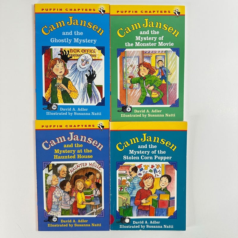 Cam Jansen book bundle, 8 books