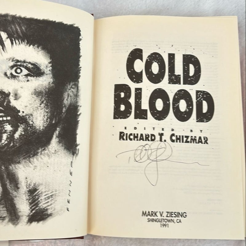 Cold Blood / Signed by Editor