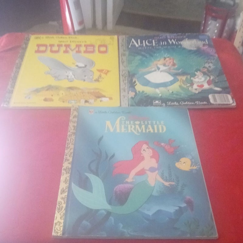 Walt Disney Little Golden Book Bundle/Mickey Mouse Bookends