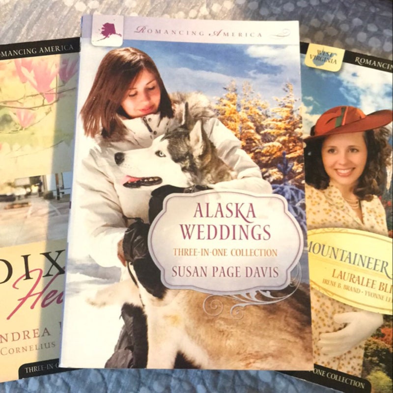 Alaska Weddings, Mountaineer Dreams, Dixie Heart