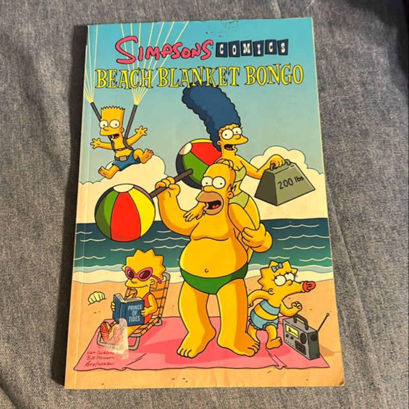 Simpsons Comics Beach Blanket Bongo