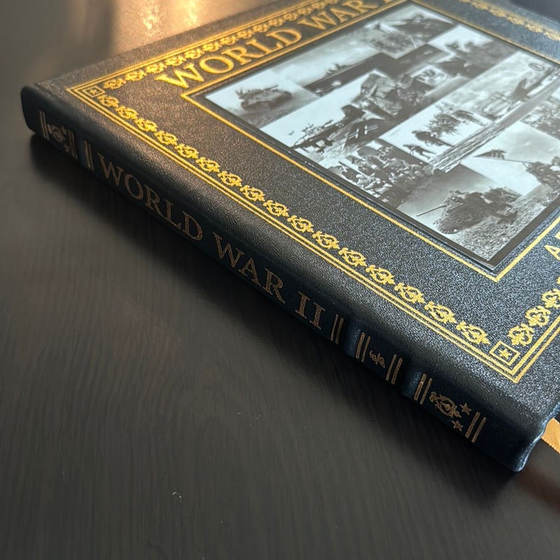 World War II A Photographic History Easton Press