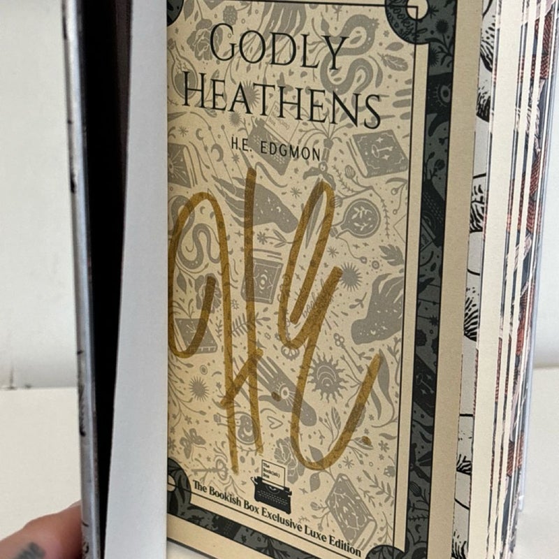 Godly Heathens *SIGNED* Bookish Box Edition