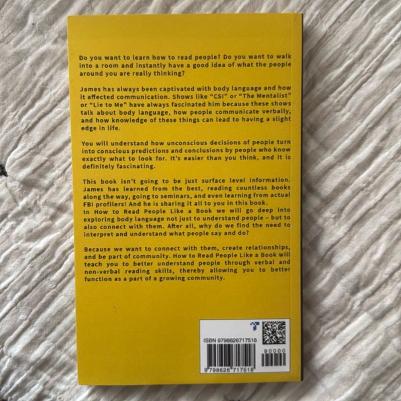 How to Read People Like a Book by James Williams, Paperback | Pangobooks