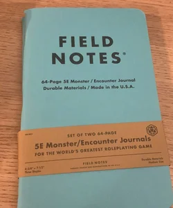 Field Notes: 5E Monster/Encounter Journals