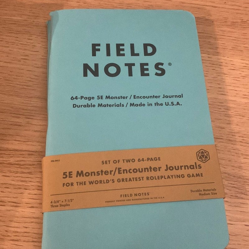 Field Notes: 5E Monster/Encounter Journals