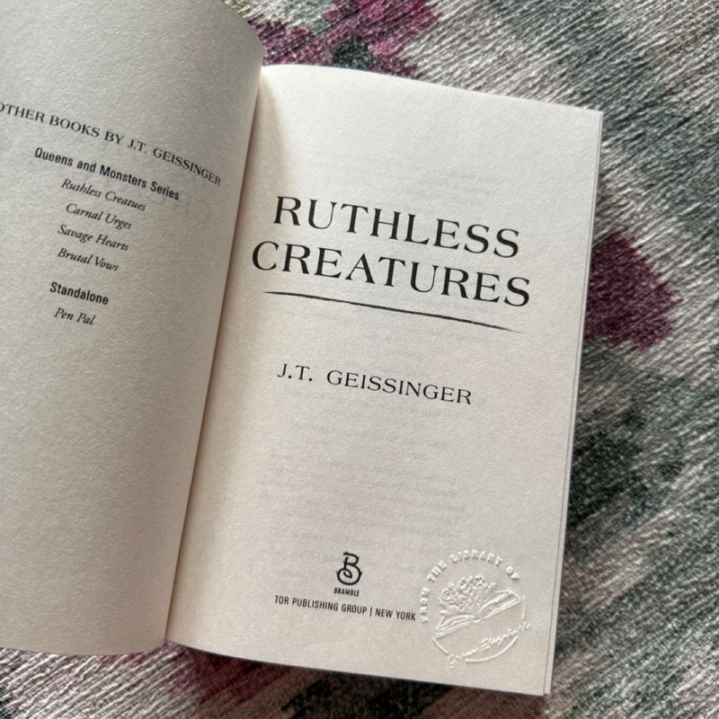 Ruthless Creatures